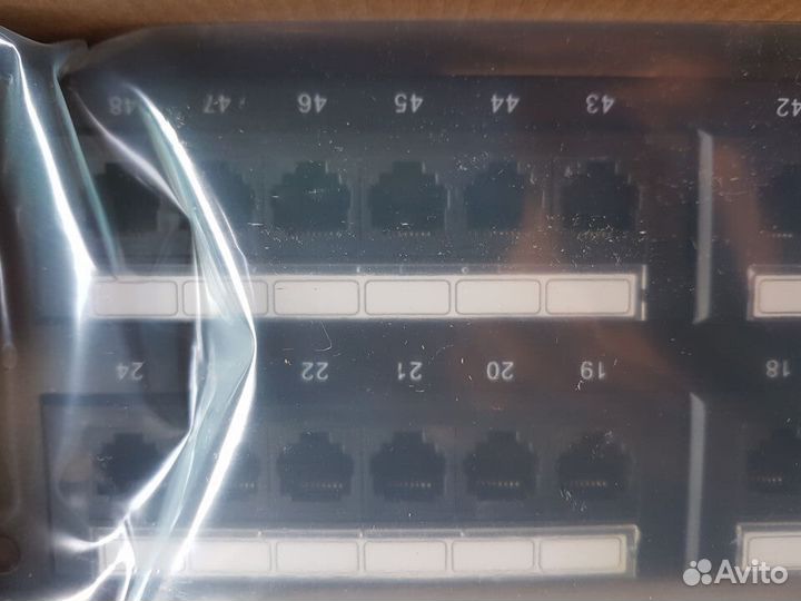 Патч-панель Netko UTP 48 портов, RJ45, кат.6