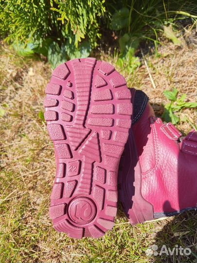 Демисезонные ботинки для девочки, Котофей, 22