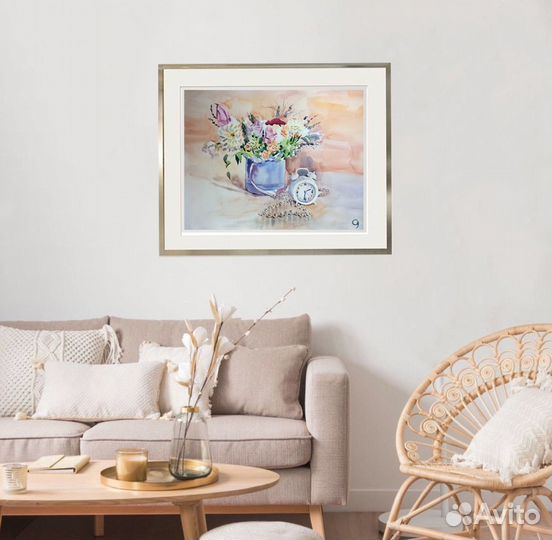 Картина акварелью 