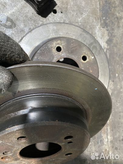 Тормозные диски и колодки mb w124