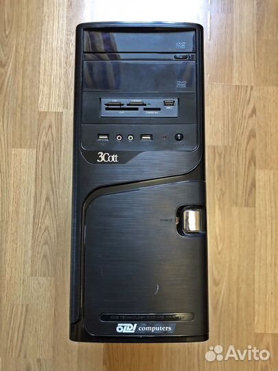 Корпус системного блока с б/п + картридер