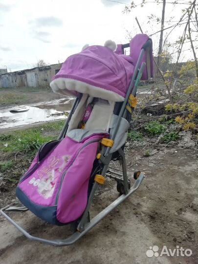 Коляска санки