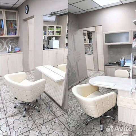 Стильное парикмахерское кресло