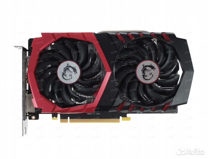 Видеокарта MSI GeForce GTX 1050 Ti gaming X