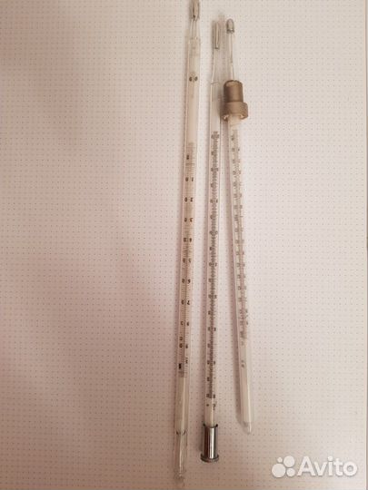 Градусники спиртовые, термометры СССР