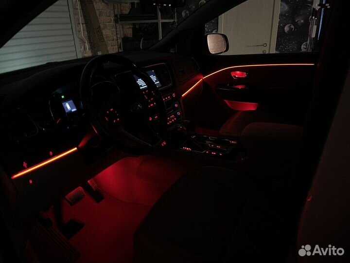 Подсветка салона ambient light Kia Carnival