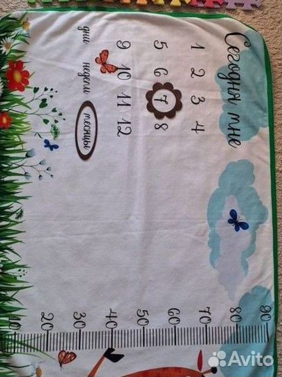 Фото плед по месяцам