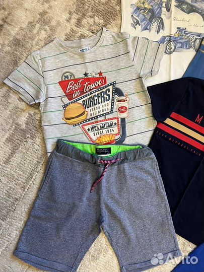 Футболки и шорты Mayoral 6-7л
