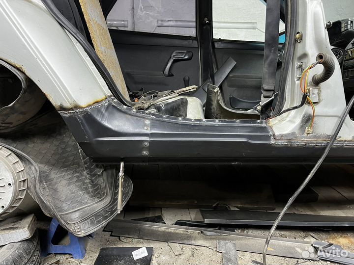 Сварочные работы замена порогов, арок, днища