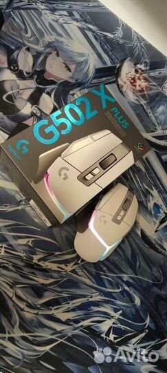 Мышь logitech g502x plus