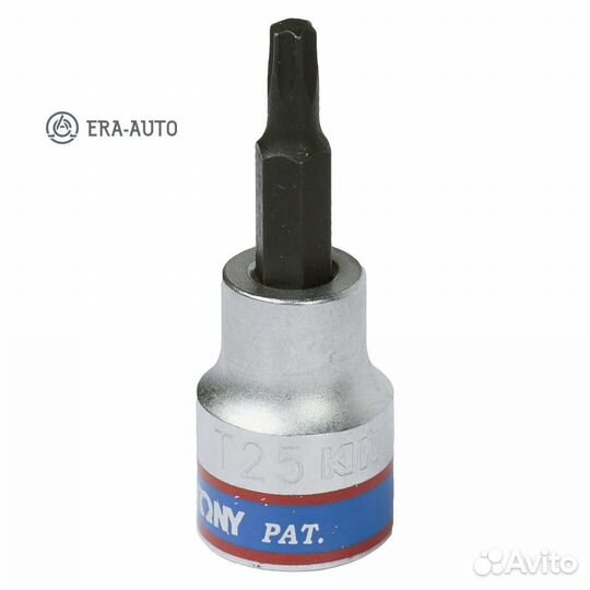 King tony 402325 Насадка (бита) торцевая 1/2, torx, T25, L 60 мм