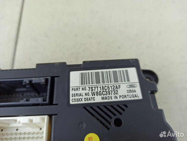 Блок управления климат-контролем Ford Mondeo 4 BG