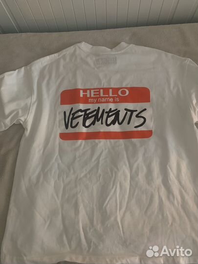 Футболка vetements