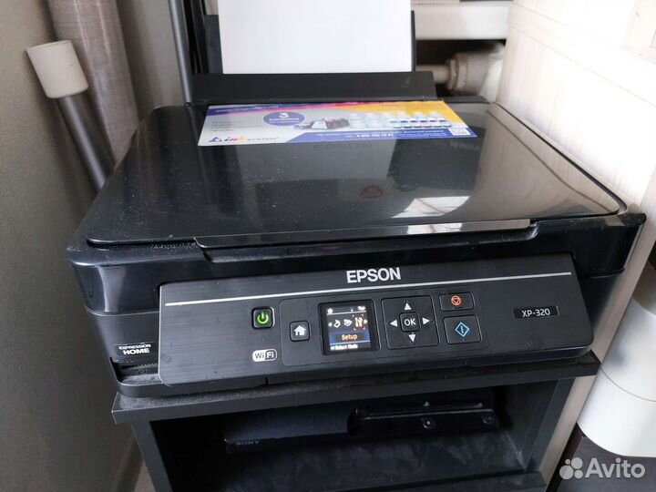 Мфу струйный Epson XP-320 с снпч