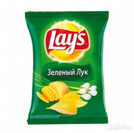 Чипсы LAY'S Зелёный Лук 37г Frito-Lay