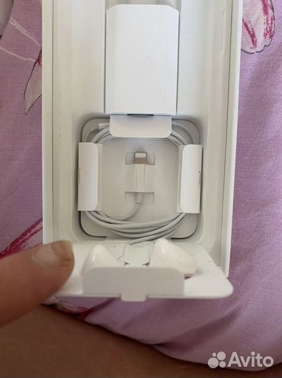 Наушники Apple оригинал EarPods с разъемом Lightni