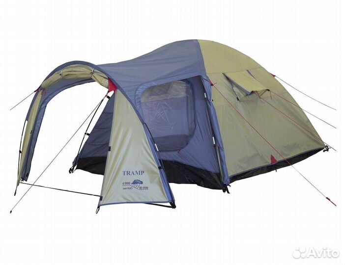 2 местная палатка с тамбуром новая, в наличии