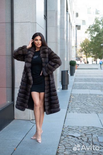 Шуба из баргузинского соболя