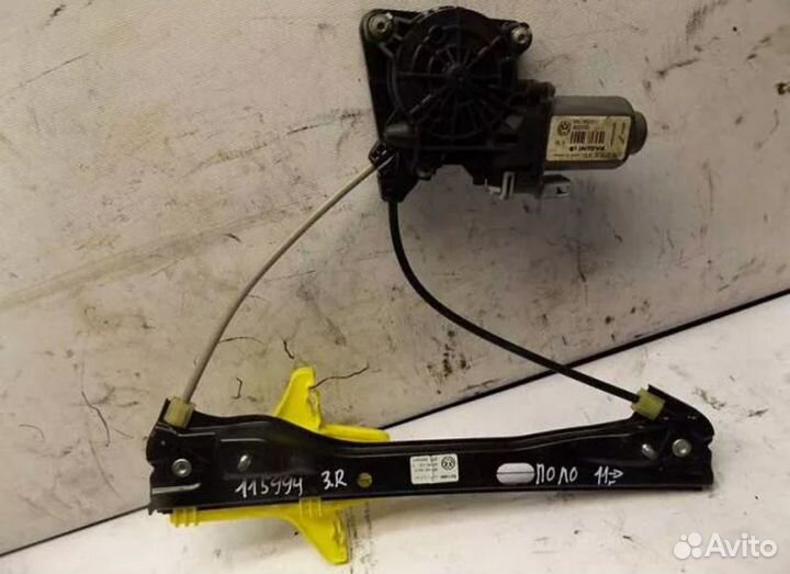 Стеклоподъемник задний правый Volkswagen Polo seda