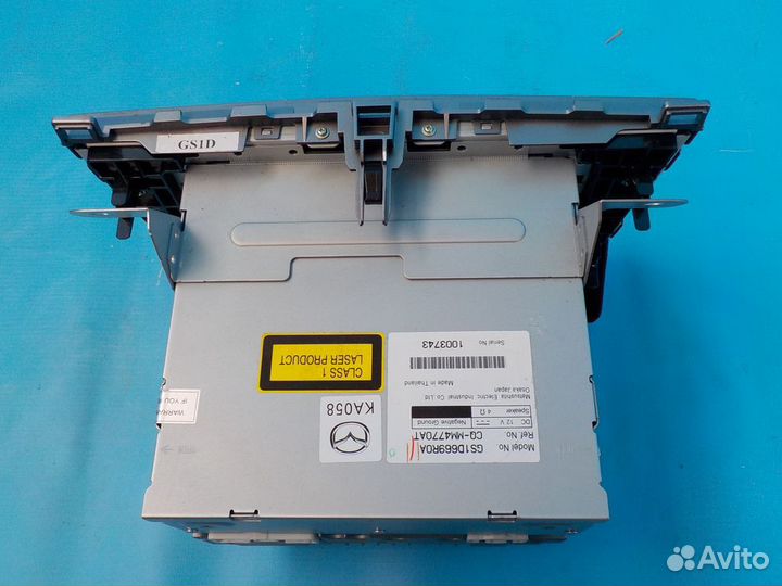 Магнитола mazda 6 (GH) 2007-2012