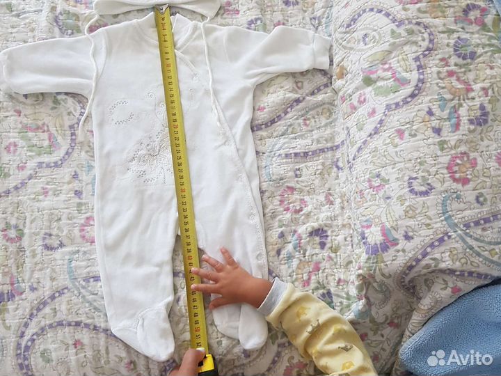 Комплект на выписку велюровый 62