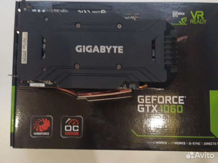Видеокарта gtx 1060 6gb
