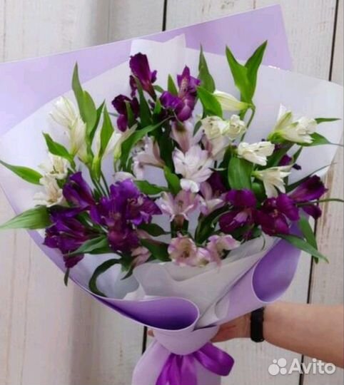 Букет # 38 Альстромерии Доставка Самовывоз