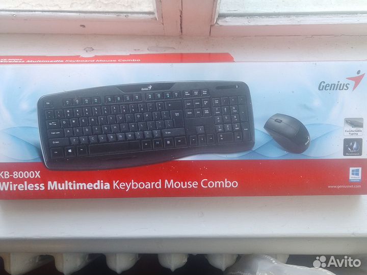 Беспроводная клавиатура и мышь