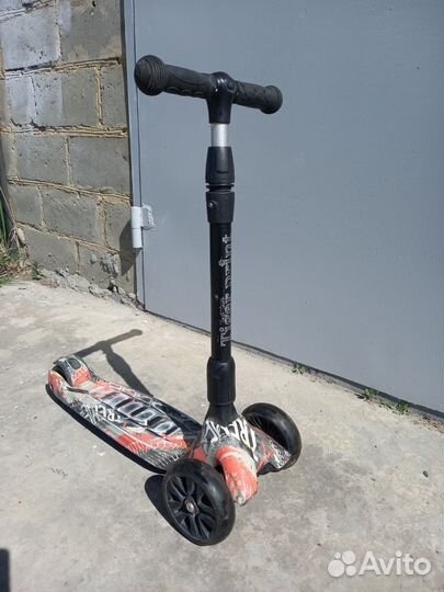 Самокат детский трехколесный складной