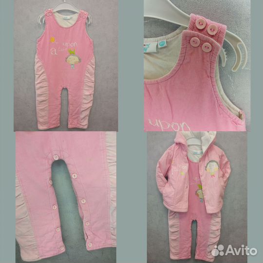 Одежда для девочки 80-86 весна-лето