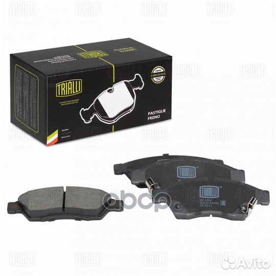 Колодки торм. для а/м Suzuki Liana (02) диск