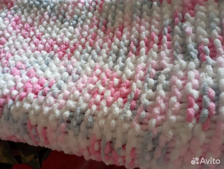 Плед детский плюшевый