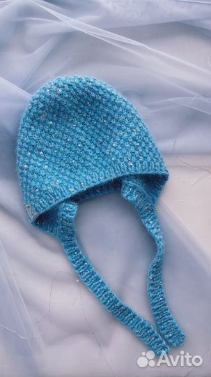Шапка для девочки размер 52-54