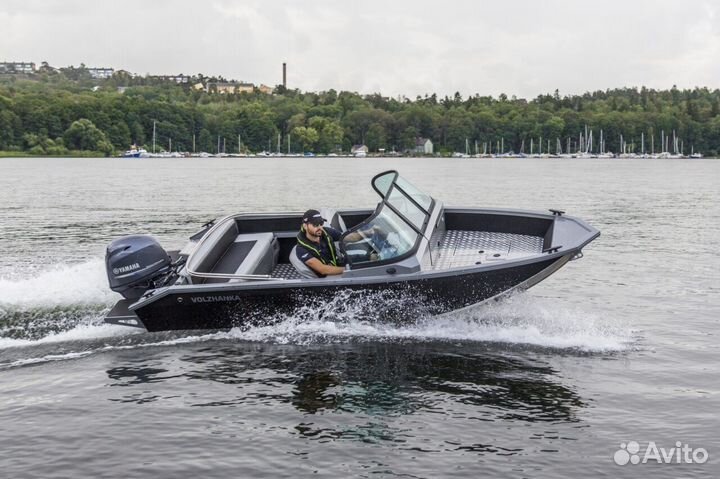 Волжанка 46 Fish + Ямаха 60, Новый