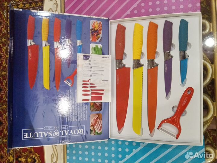 Набор ножей Royal Salute в подарочной коробке