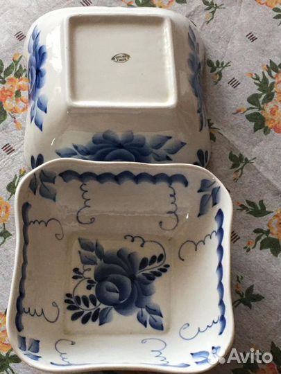 Посуда Гжель