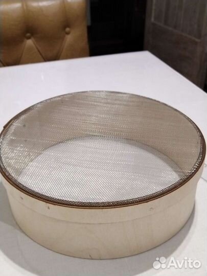 Сито с нержавеющей сеткой. Новое