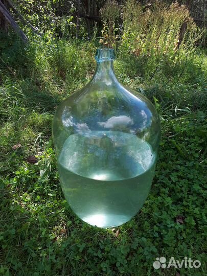 Бутыль стеклянная 52литра