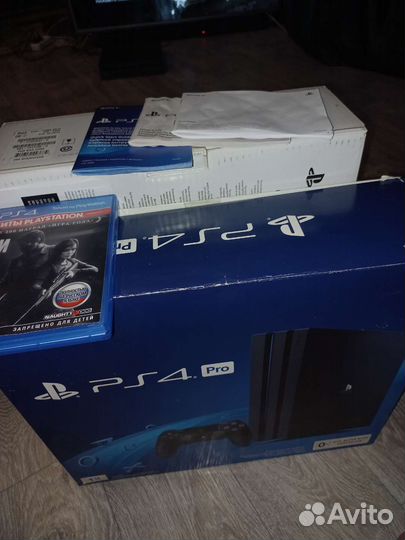 Sony playstation 4 PS4 pro 1tb с играми