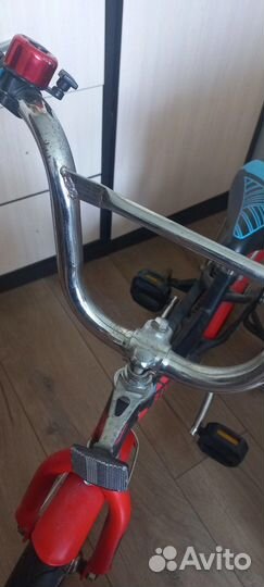 Детский велосипед black aqua