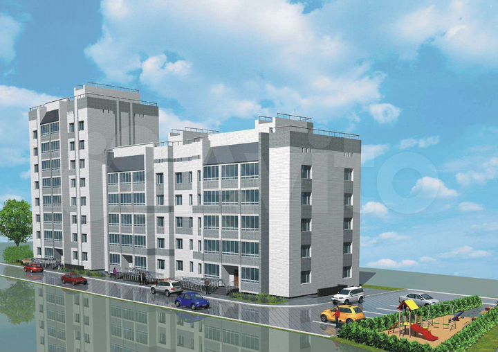 1-к. квартира, 36,2 м², 3/5 эт.