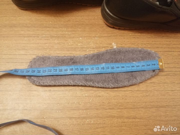 Мужские зимние мокасины 41, 5размер