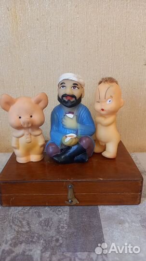 Игрушки резиновые из СССР