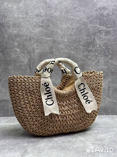 Сумка женская плетеная chloe