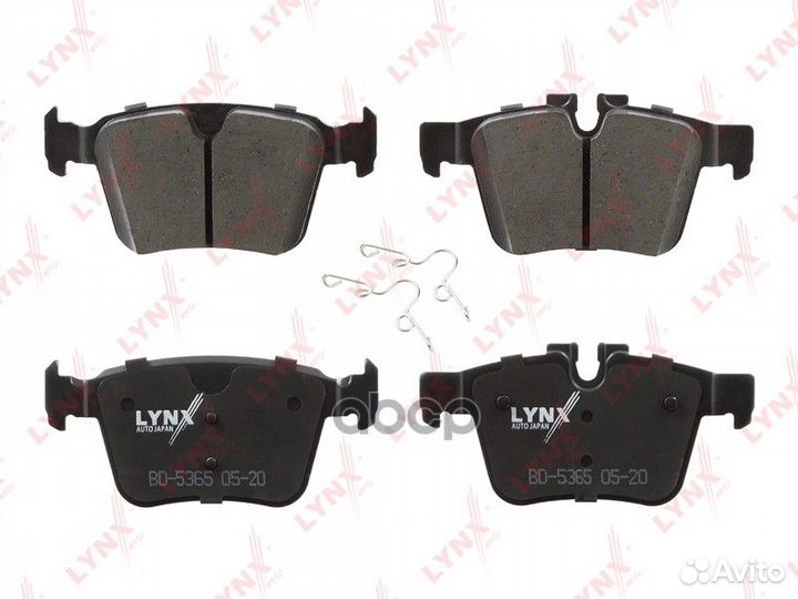 Колодки тормозные BD5365 lynxauto