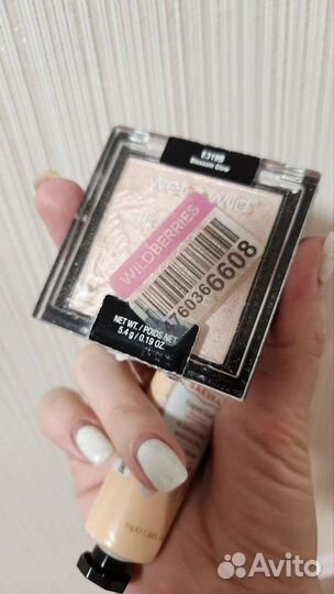 Косметика румяна хайлайтер тени пигмент