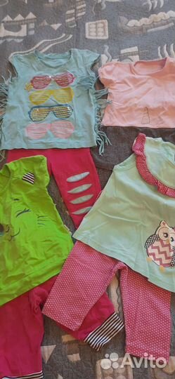 Вещи пакетом для девочки 98 104