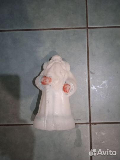 Дед мороз с белкой большой СССР и маленький