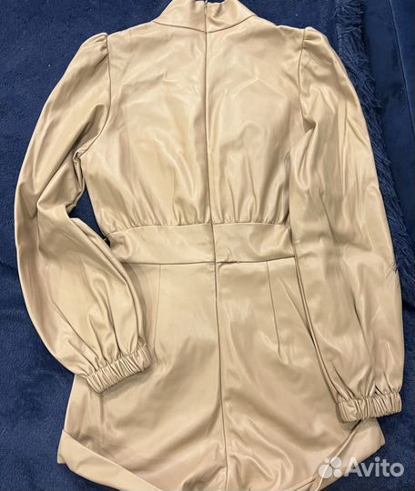 Кожаный комбинезон