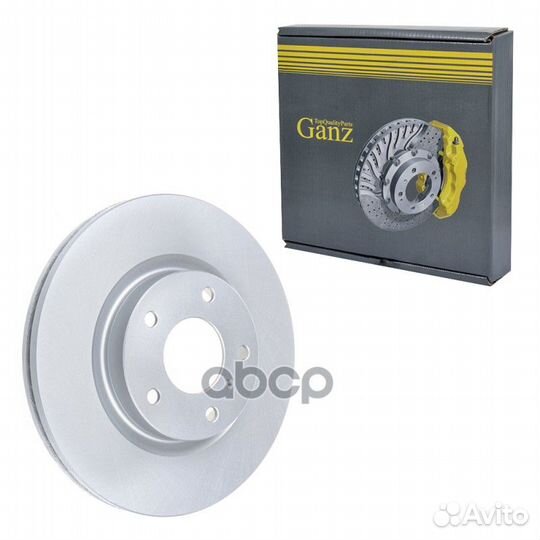 Диск тормозной передний с покрытием nissan Tean